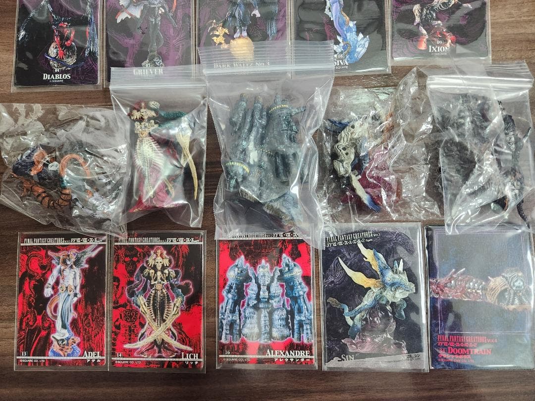 FFクリーチャーズ Vol.1～4 カラー10種 未使用 全てカード有