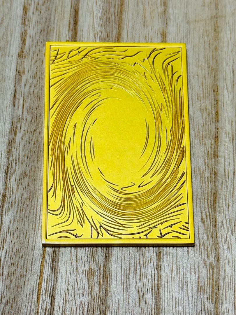 オシリスの天空竜　金　遊戯王　カード3D　石版　アンティーク　フィギュア