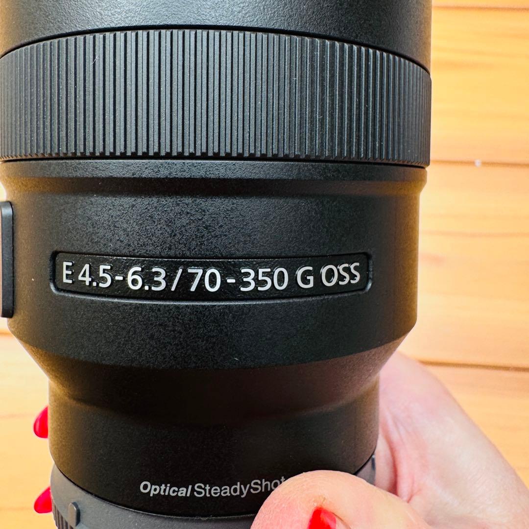 SONY 70-350mm G OSS 望遠ズーム SEL70350G 美品
