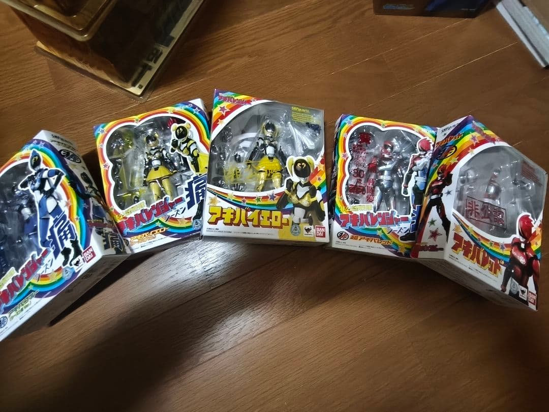 アキバレンジャー フィギュア 5体セット