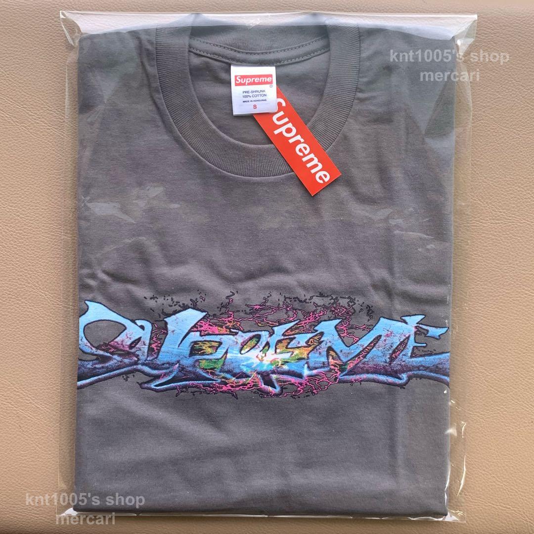Supreme Tag Tシャツ シュプリーム Classic チャコール S