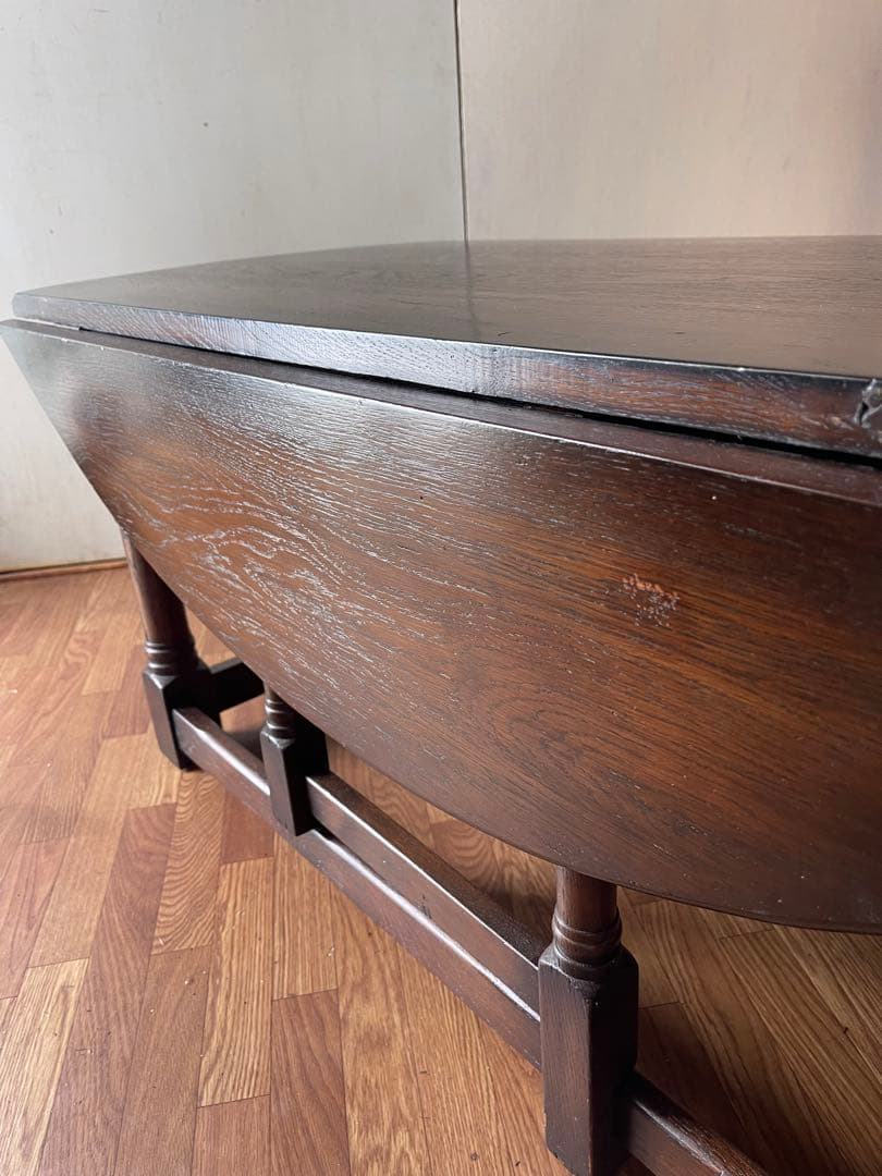 ヴィンテージ ゲートレッグ ローテーブル