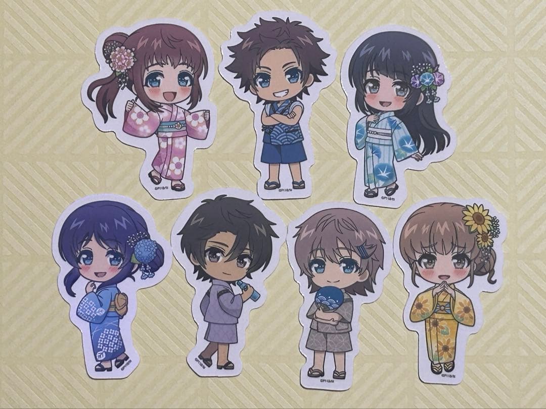 凪のあすから　宿泊者限定　コラボ　オーロラステッカー