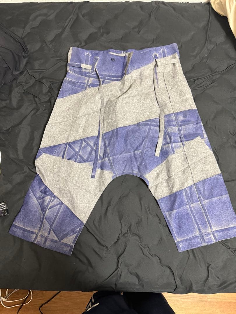 イッセイミヤケme 総柄　サルエルパンツ　フリーサイズ