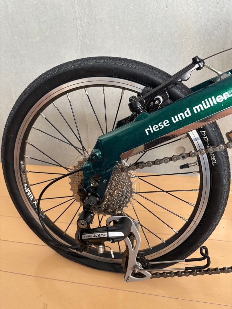 BD-1 折りたたみ自転車 ダークグリーン