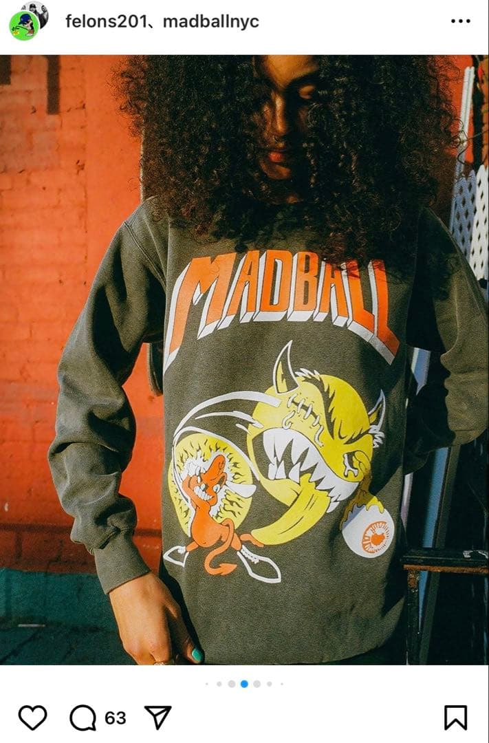 MADBALL スウェット XL マッドボール nyhc パーカー