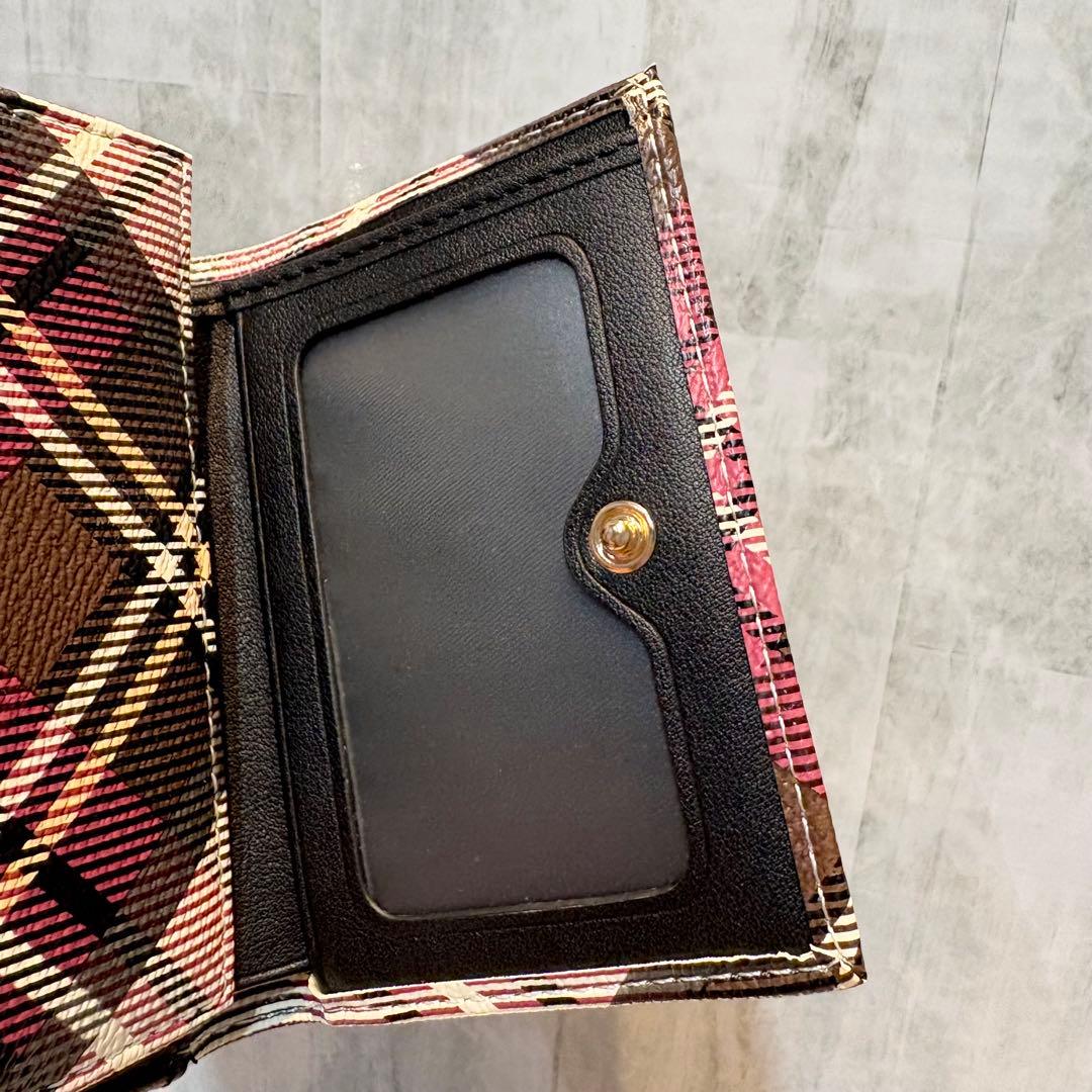Vivienne Westwood 3つ折り財布 / チェック柄