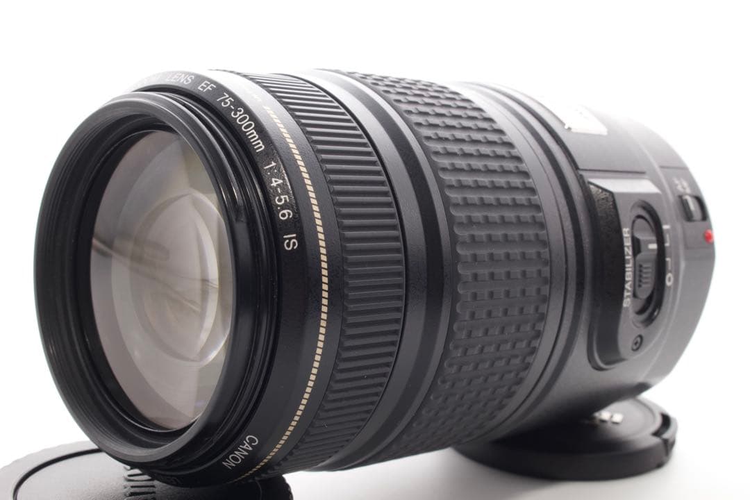 美品Canon EF 75-300mm F4-5.6 IS USM 手ぶれ補正