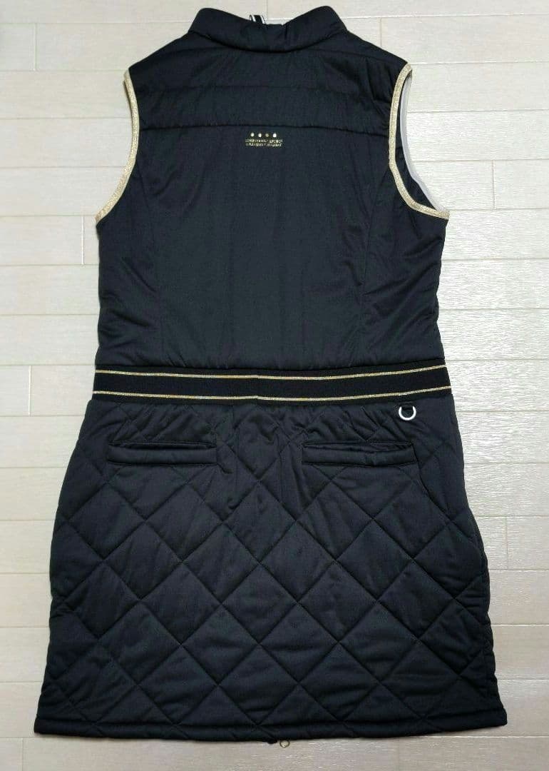 再再再値下げキャロウェイ　中綿ワンピースL　黒ブラック