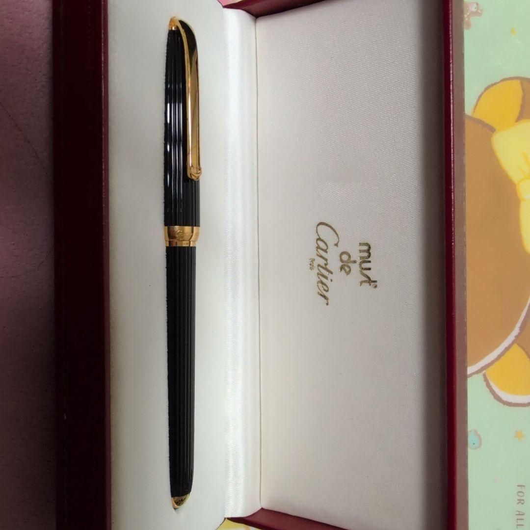 ルイ・カルティエ 万年筆 ノワール (nib: 18k Medium)