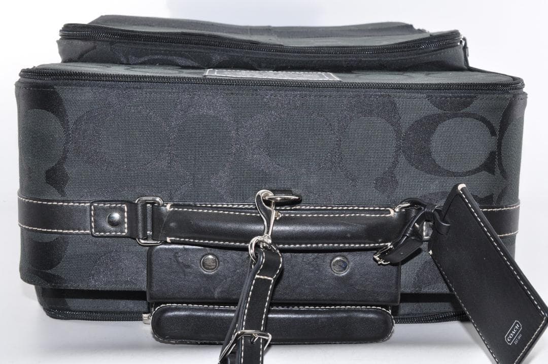 美品 COACH コーチ F77180 シグネチャー キャリーケース