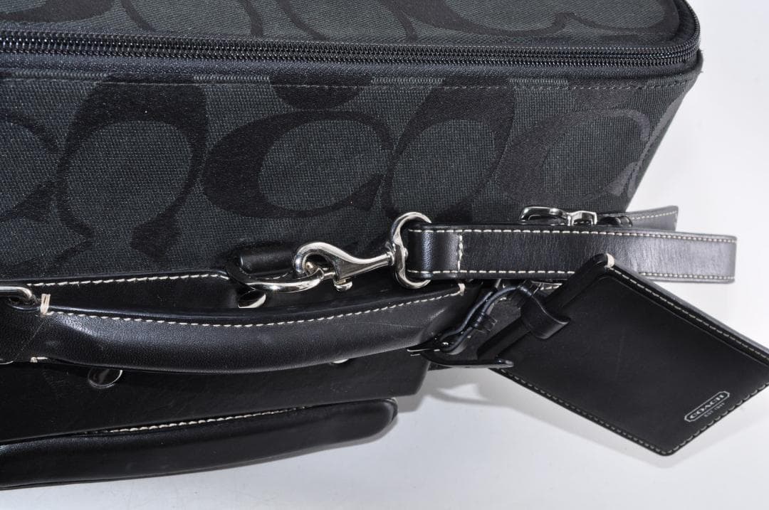 美品 COACH コーチ F77180 シグネチャー キャリーケース