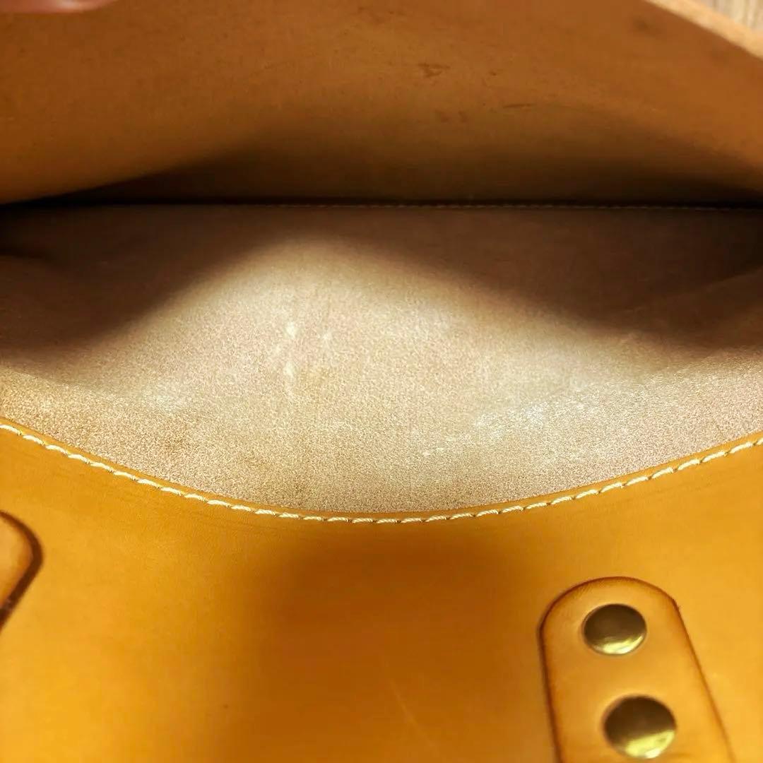 K*u様 HERZ 二本手2wayビジネスバッグキャメル色　Lサイズcitybo