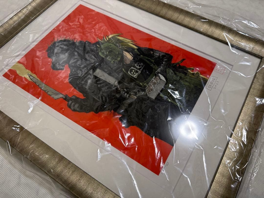 ドロヘドロ 複製原画 原画展 サイン入り