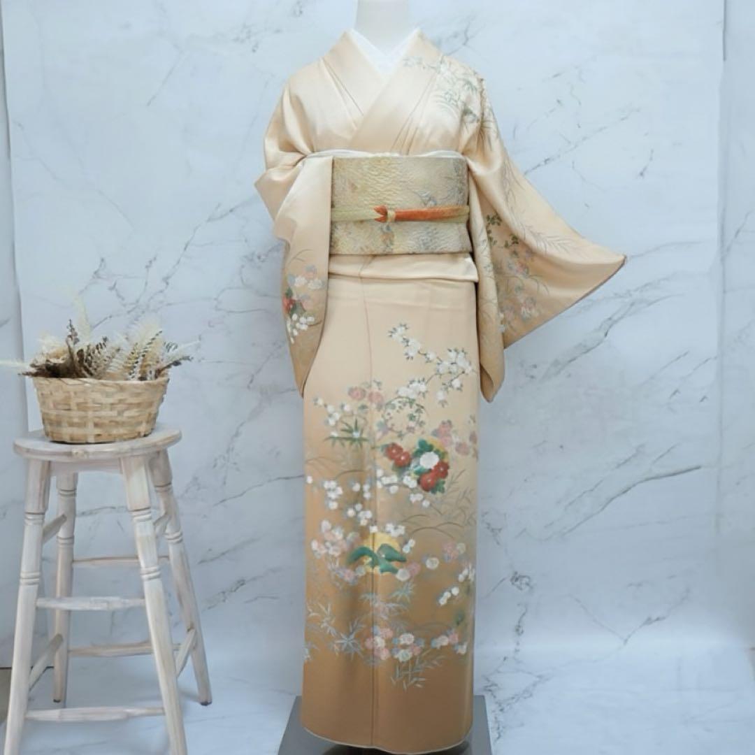 訪問着 フルセットa464七五三　入学式　お宮参り　結婚式
