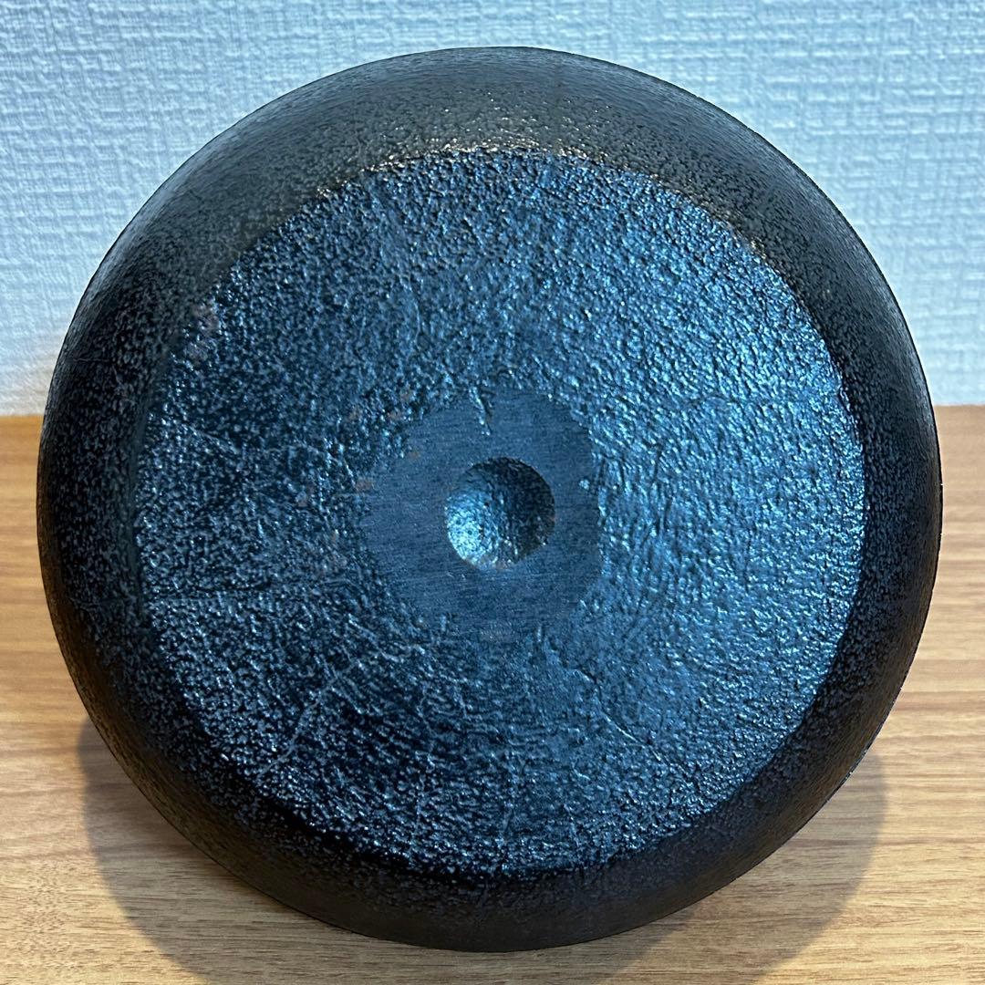 鉄瓶　茶の湯釜　長文堂　長谷川文雄　駒型