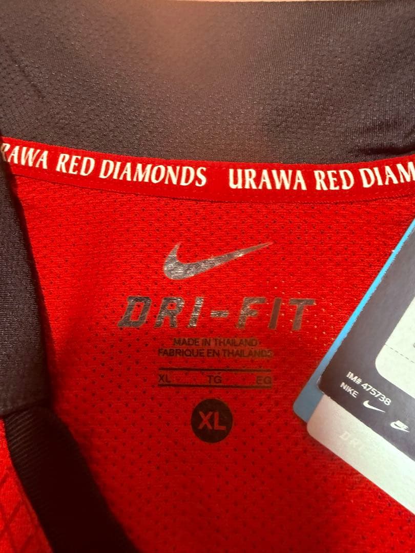 【新品未開封タグ付】浦和レッズ　長袖ユニフォーム XL2012年オーセンティック