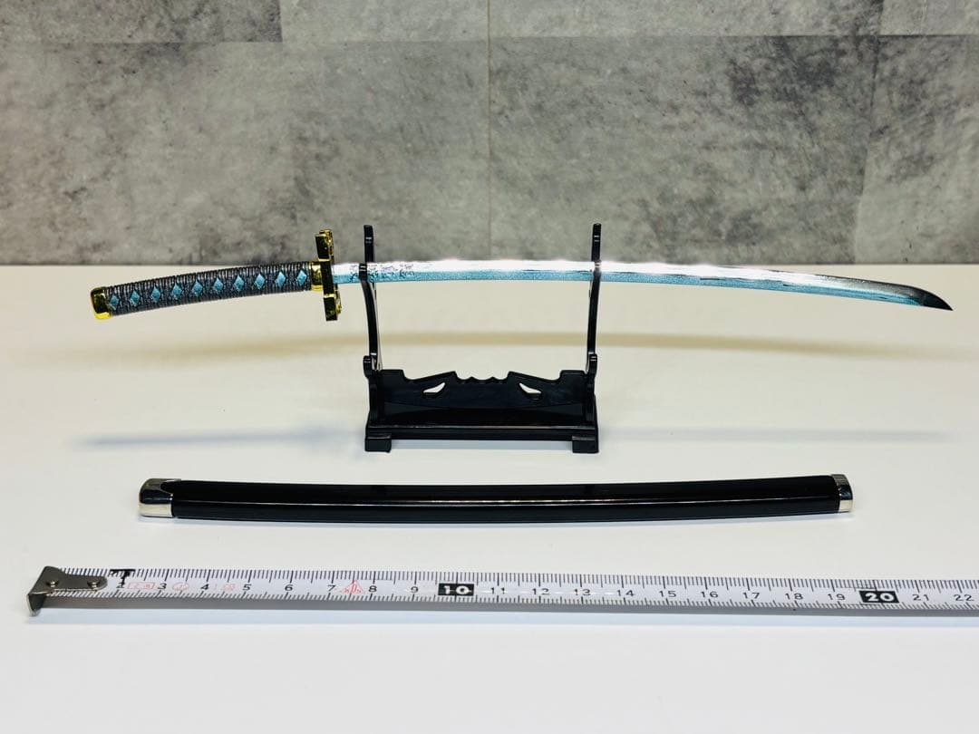 鬼滅の刃 日輪刀 ペーパーナイフ 台座付