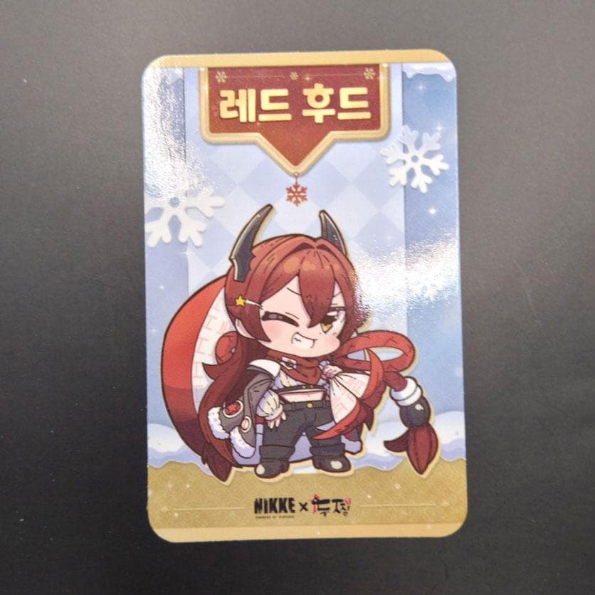 NIKKE レッドフード スタンドキーリング SD フォトカード ドゥチム