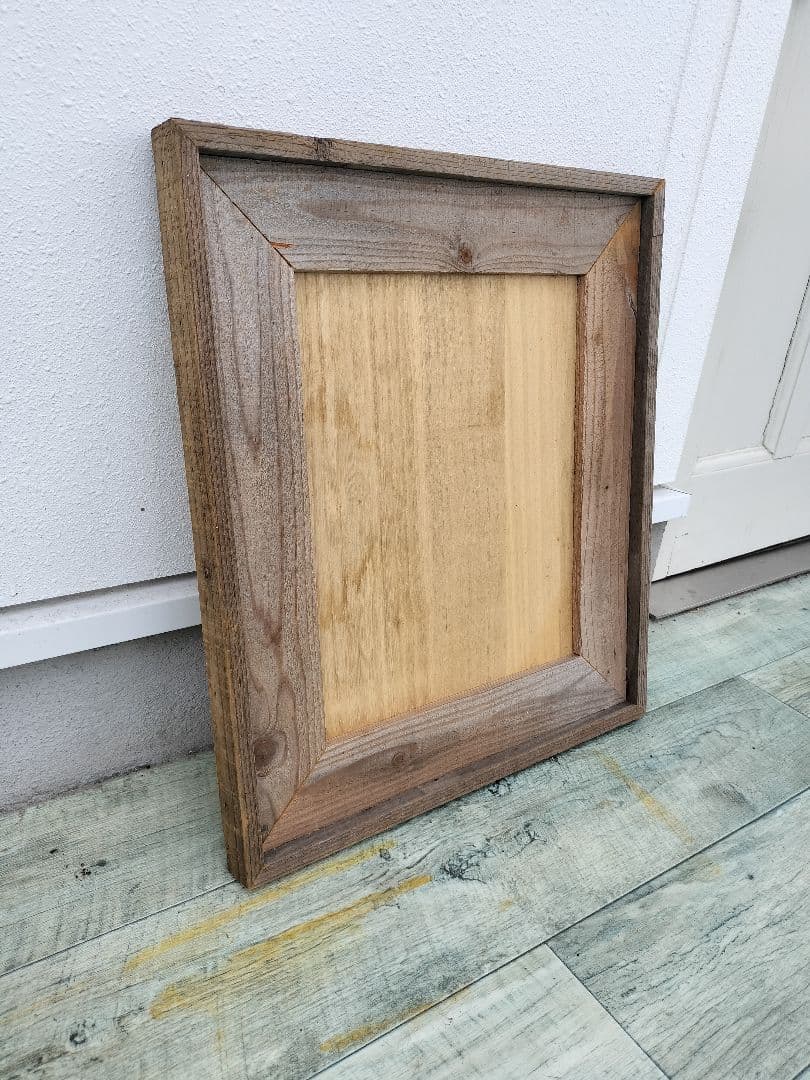 アンティーク額縁　古材　エイジング加工