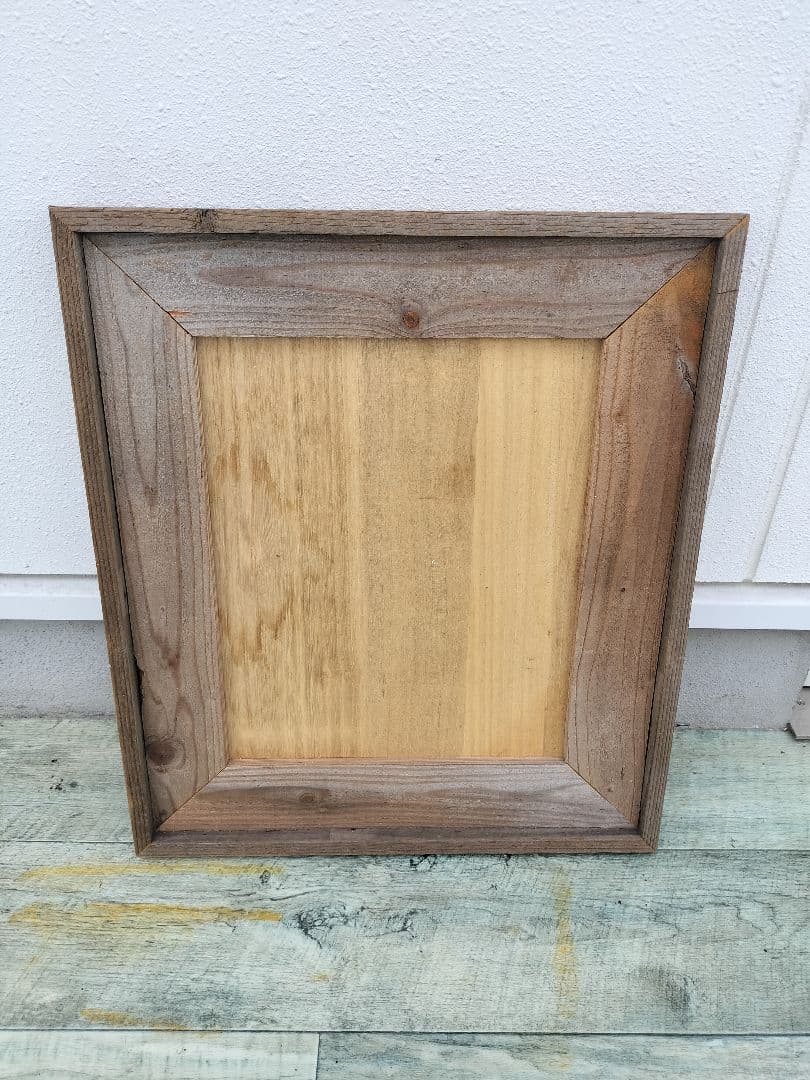 アンティーク額縁　古材　エイジング加工