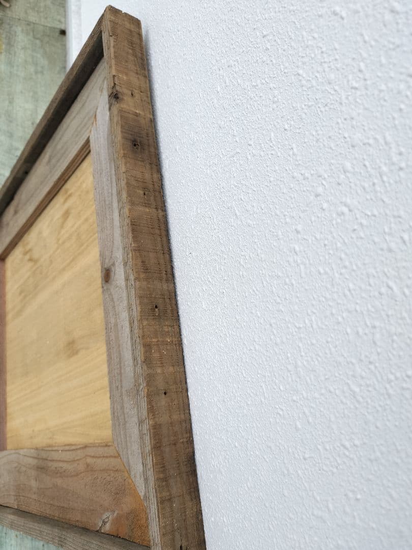 アンティーク額縁　古材　エイジング加工
