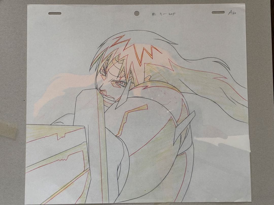 【貴重】ロードス島戦記　英雄騎士伝　手書きセル画＋コンテセット 6枚まとめ売り