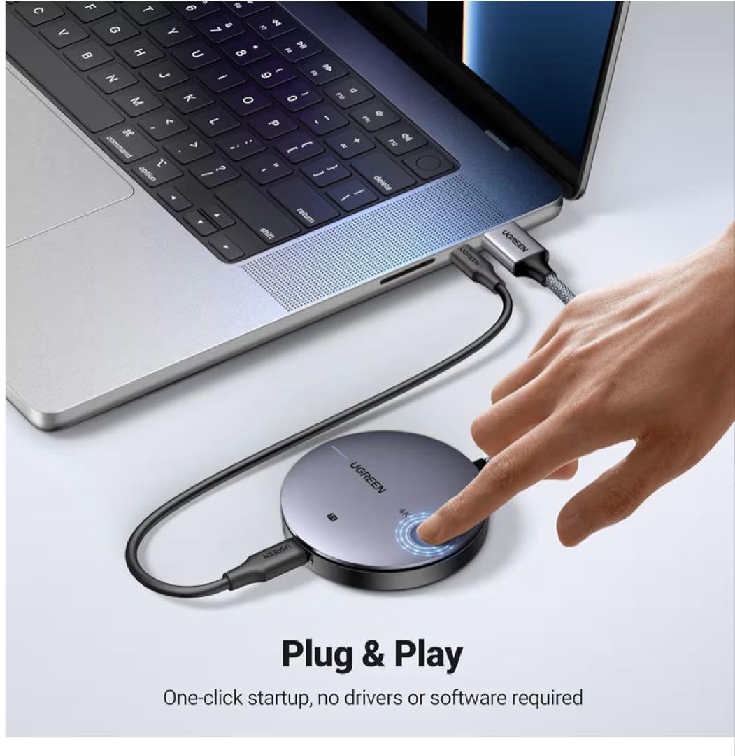 s*u様 UGREEN ワイヤレスHDMI 無線 ワイヤレス送受信機