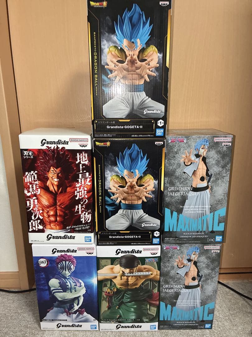 アニメキャラクター フィギュア まとめ売り 7個セット