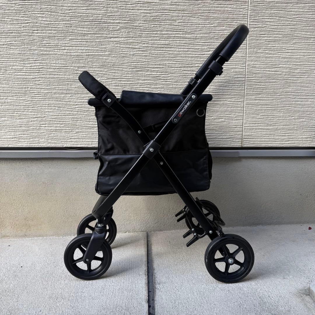エアバギー　ゴーウォーカー　Gowalker　　ペットカート　ブラックフレーム