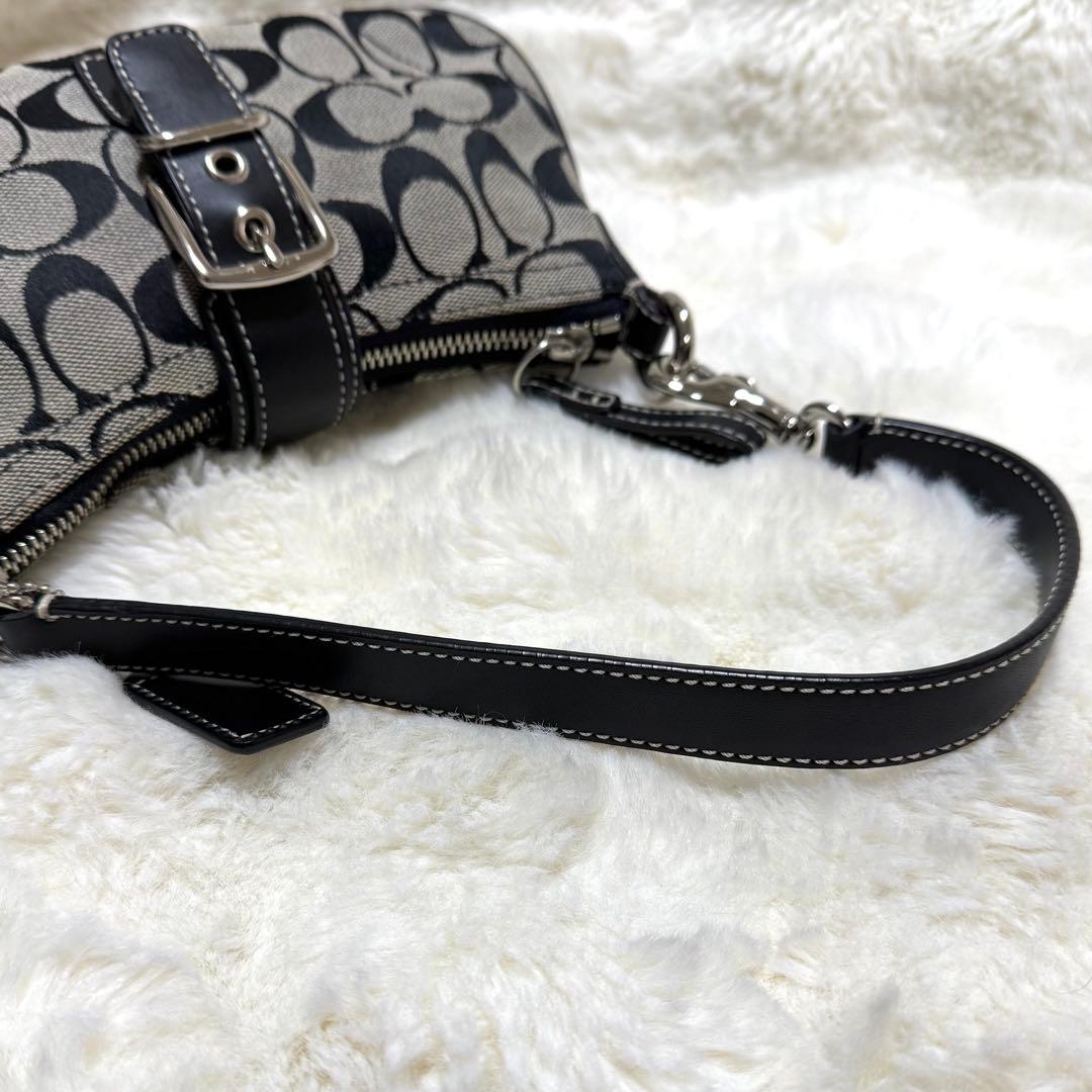 COACH シグネチャー　アクセサリーポーチ　ワンショルダー　6362 ソーホー