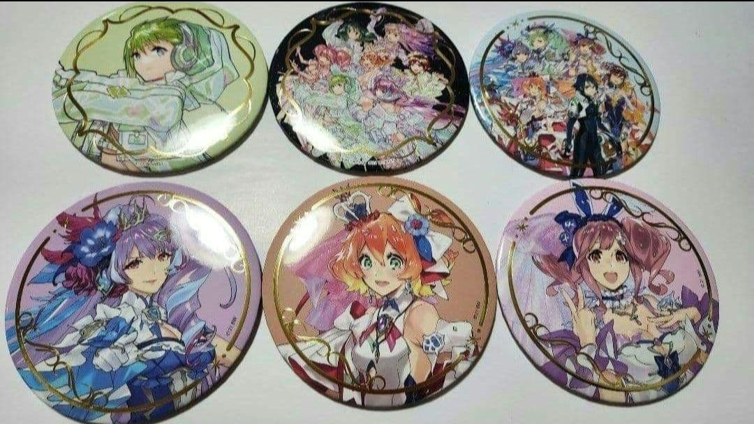 マクロスΔ マクロスF マクフェス すごろく BIG缶バッジ セット