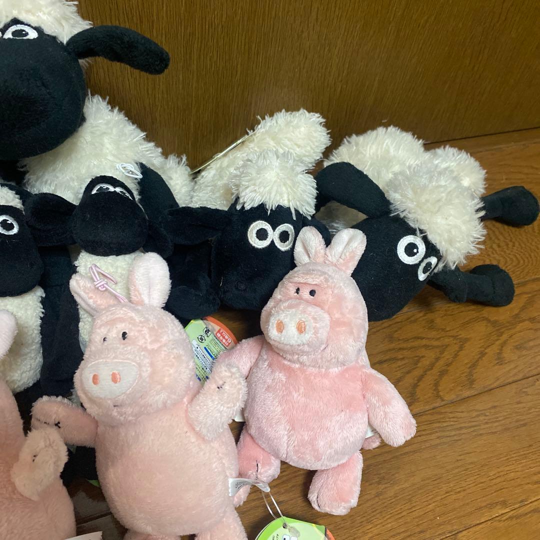 ひつじのショーン　ぬいぐるみ　まとめ売り　11点