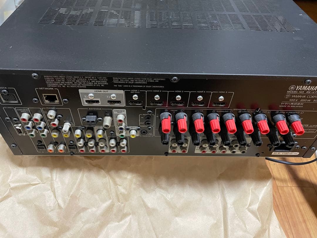 【連休中のみお値下げ中】Yamaha RX-V771 AVレシーバー