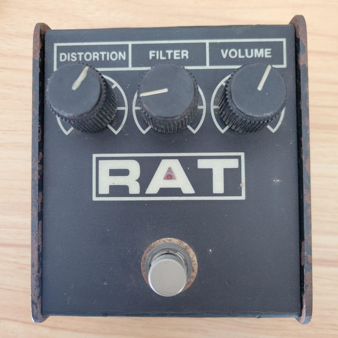 ProCo RAT2, LM308N, ヴィンテージ⁉ 確認用電池＆電源コード付