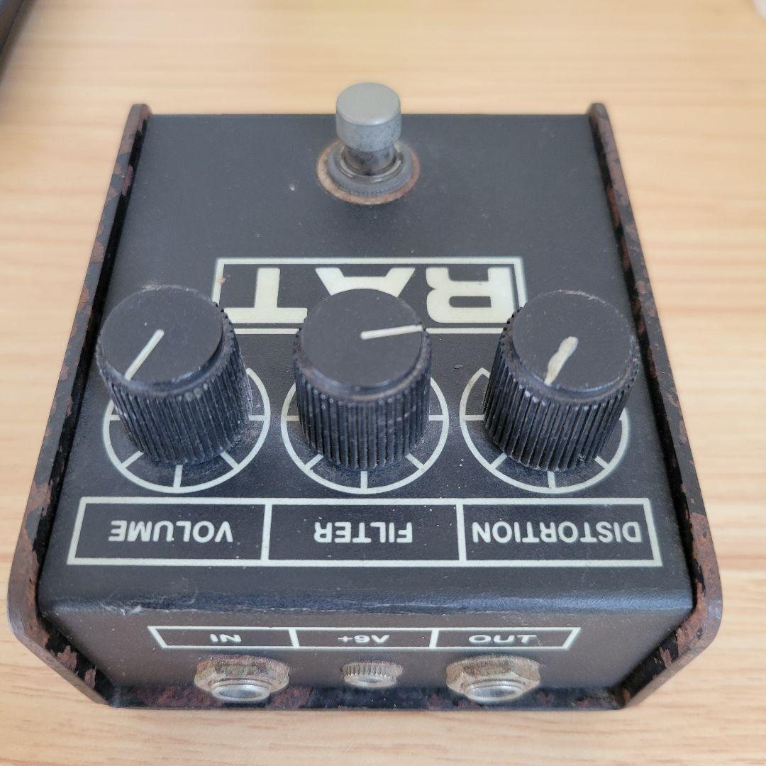 ProCo RAT2, LM308N, ヴィンテージ⁉ 確認用電池＆電源コード付