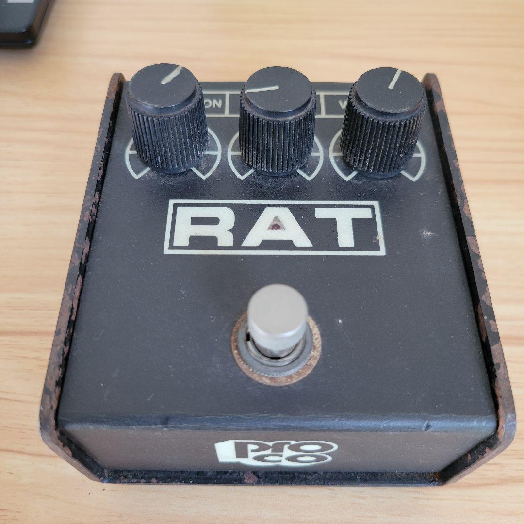 ProCo RAT2, LM308N, ヴィンテージ⁉ 確認用電池＆電源コード付