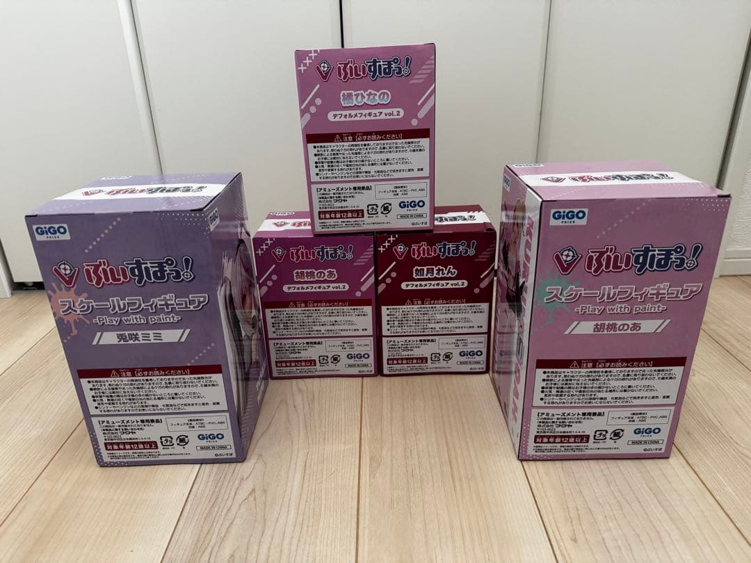 GIGO ぶいすぽっ！フィギュア 5体セット