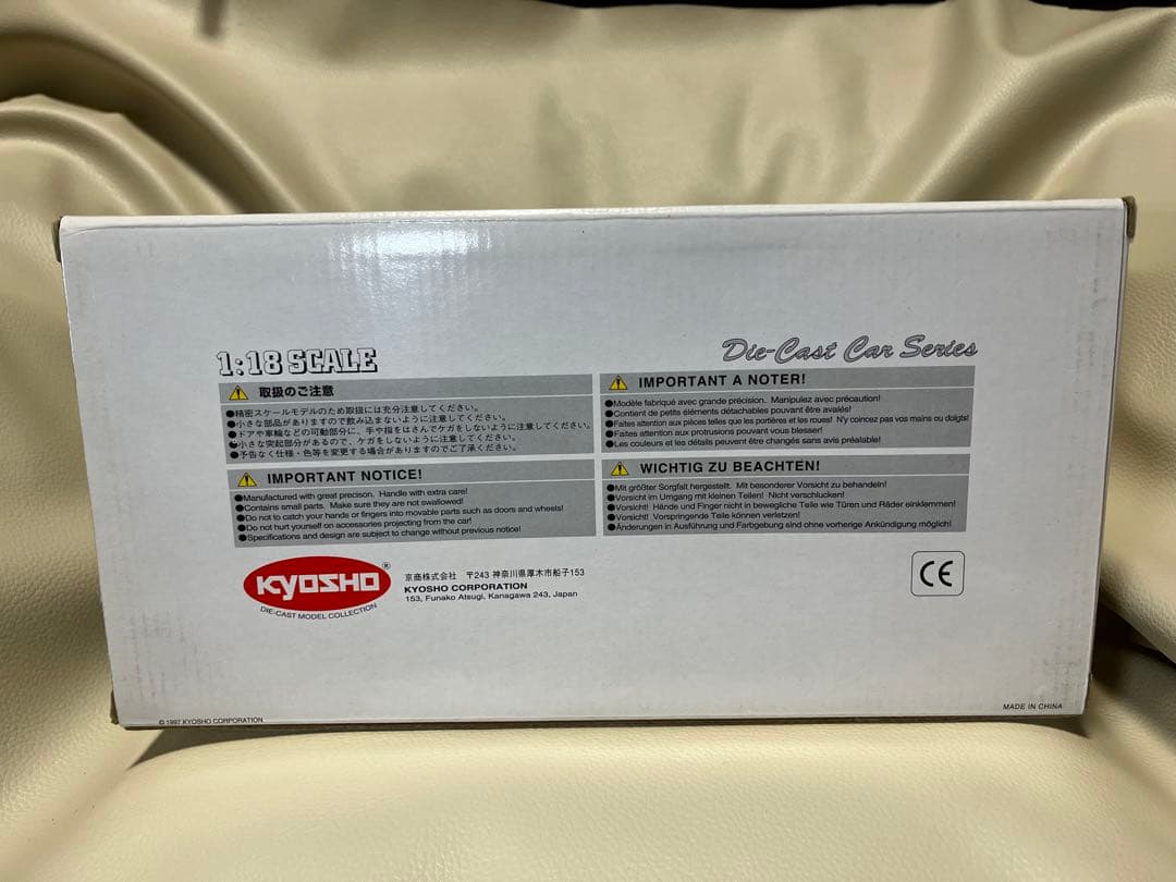 【希少絶版品!!】日産 フェアレディZ-L 京商 1/18 ミニカー