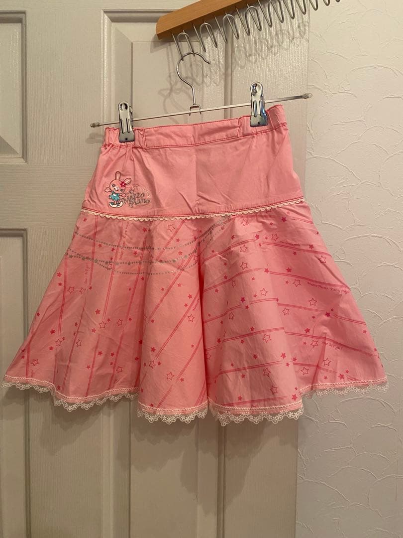 mezzo piano ピンク フリル スカート130cm