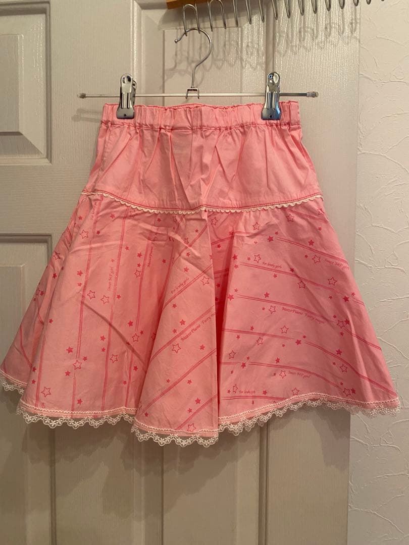 mezzo piano ピンク フリル スカート130cm