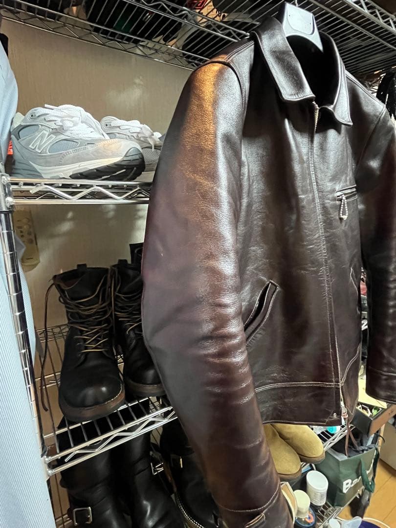 FOUNTAINHEADLEATHERファウンテンヘッドレザーAlphaブラウン