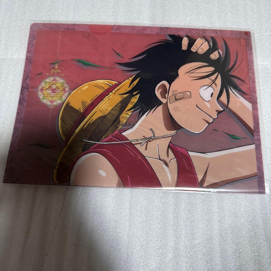 ワンピース ルフィ A4クリアファイル