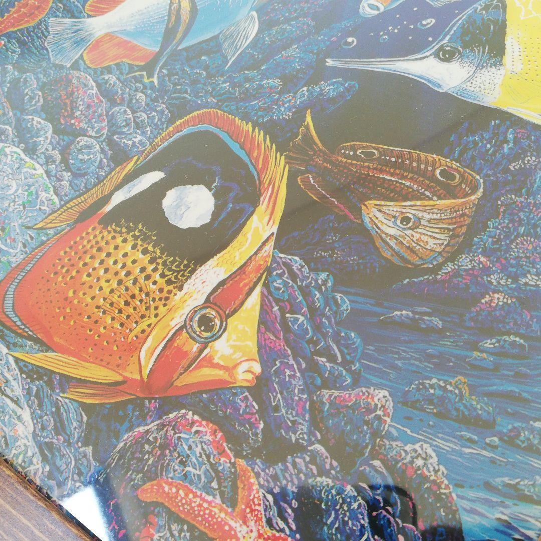 アートパネル　海　珊瑚礁　熱帯魚　グアム　ハワイ　ワイキキ　オアフ　リゾート