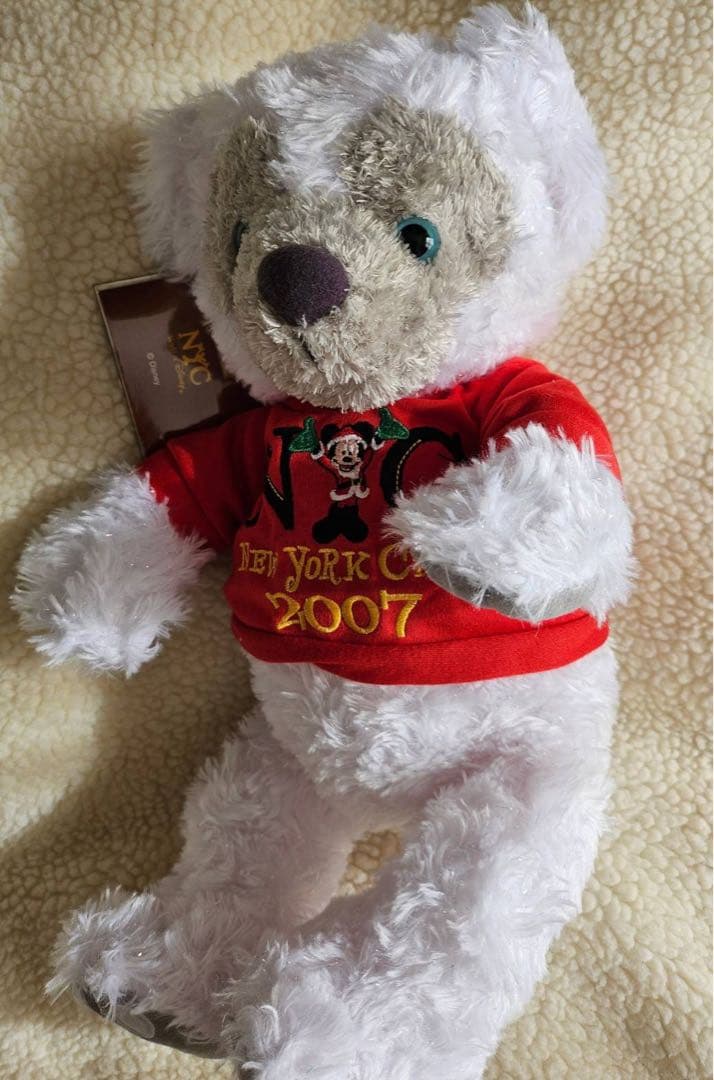 ダッフィー　NYC クリスマス限定　2007 ホワイト