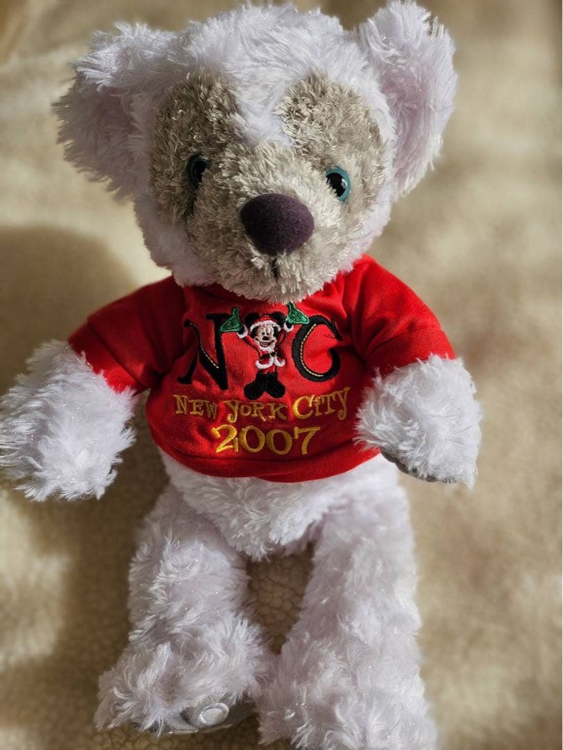 ダッフィー　NYC クリスマス限定　2007 ホワイト