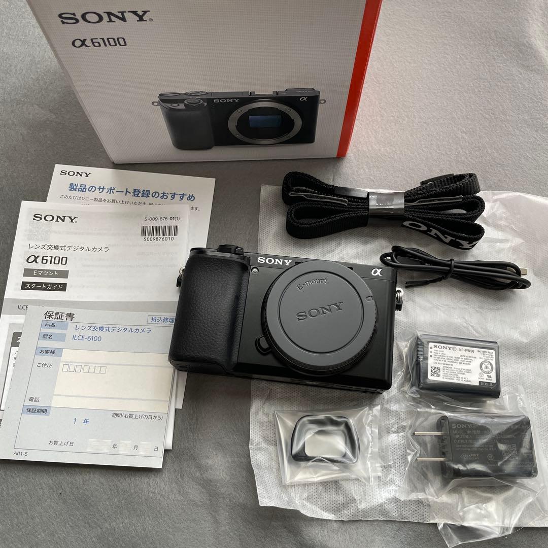 SONY α6100 ボディ