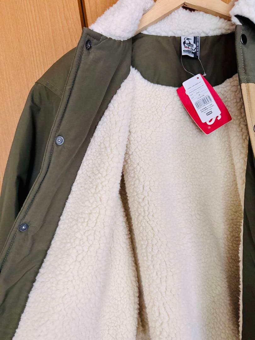 チャムス CHUMS キャンピングボアコーチジャケット アウター ボア