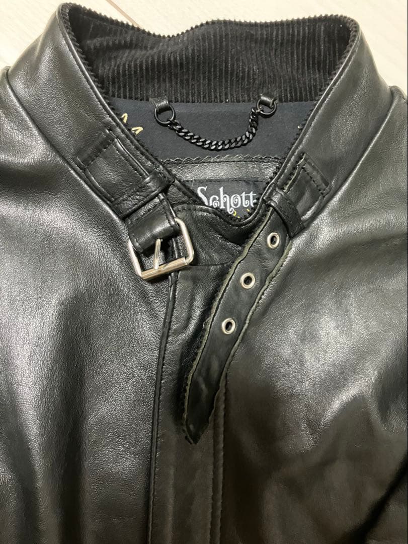 Schott シングルライダース(Lサイズ)