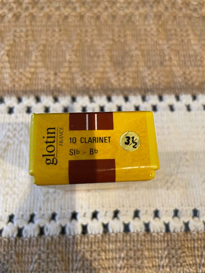 ☆希少☆glotinスペシャルGクラリネットグロタンリード 3.5 10枚入り